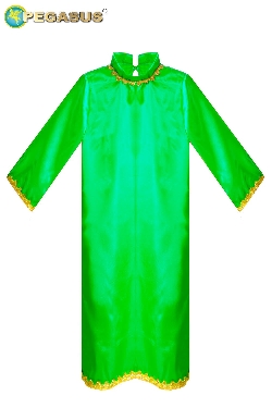 TUNICA VERDE CON PASSAMANERIA BAMBINO/A